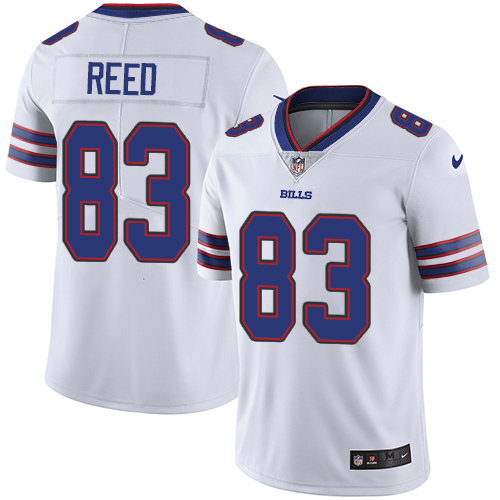 Nike Bills #83 Andre Reed White Men's Stitched NFL Vapor Untouchable Limited Jersey - Click Image to Close